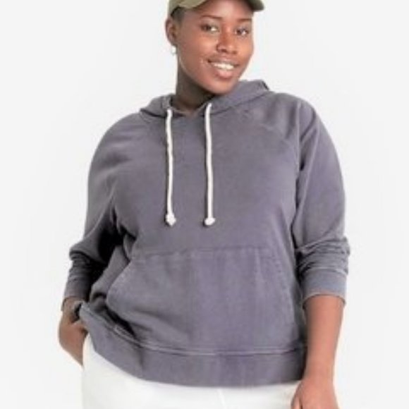 Universal Thread™ Women's Dusty Gray Purple Hoodie - Picture 15 of 16